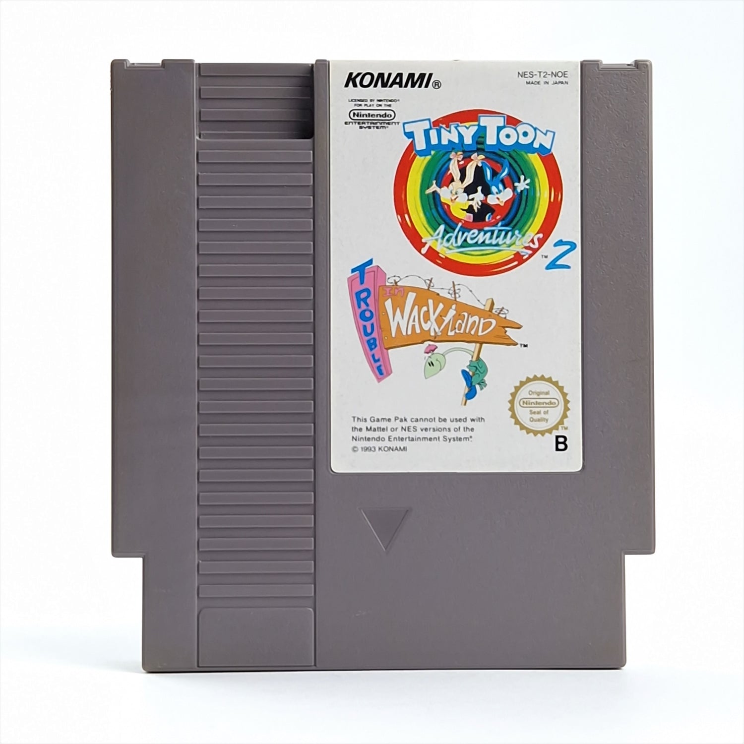 Nintendo NES Game: Tiny Toon Adventures 2 - Module / Cartridge PAL-B NOE