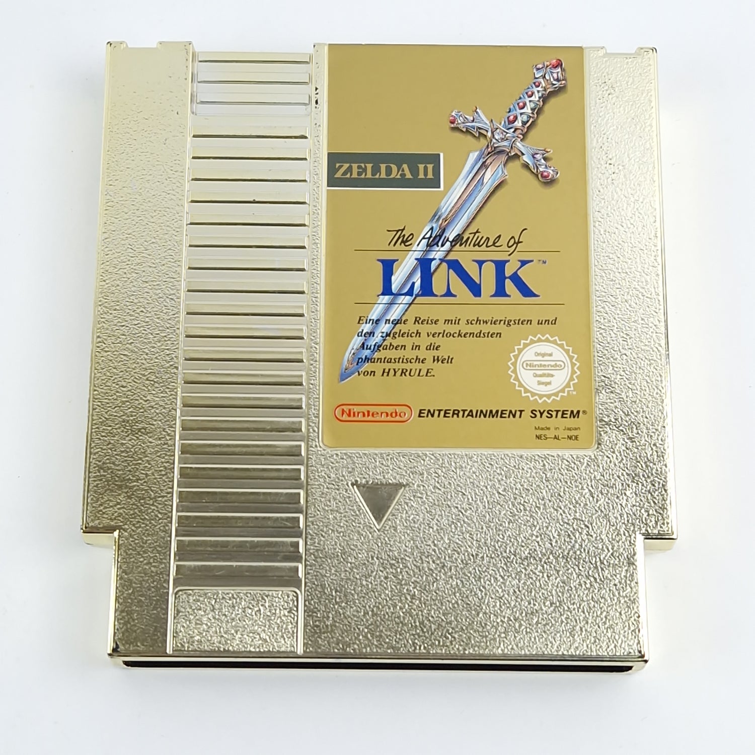 Nintendo NES Game: Zelda II The Adventure of Link - Module Cartridge PAL-B NOE