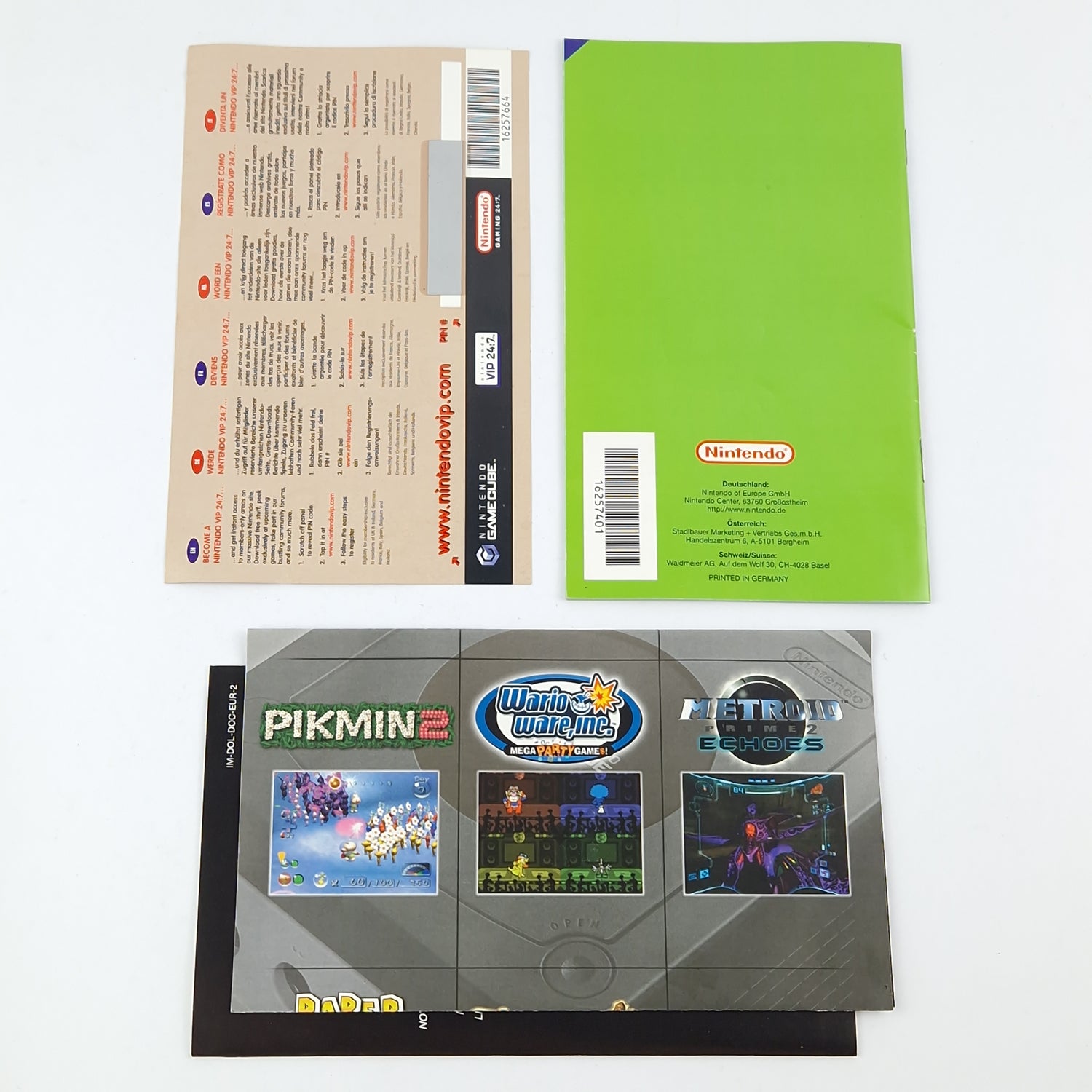 Nintendo Gamecube game: Mario Power Tennis - CD instructions OVP / PAL GC