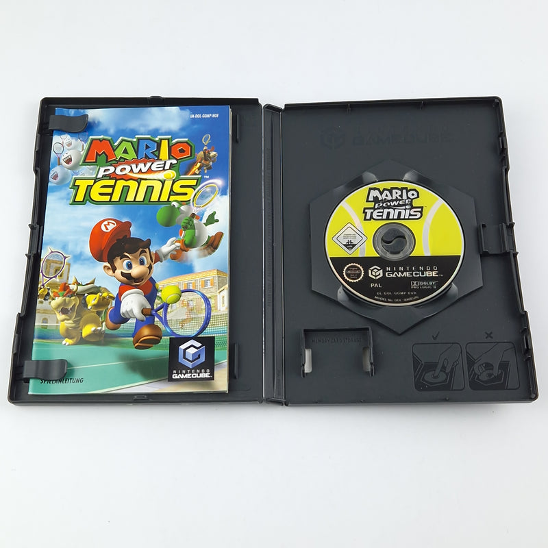 Nintendo Gamecube Spiel : Mario Power Tennis - CD Anleitung OVP / PAL GC