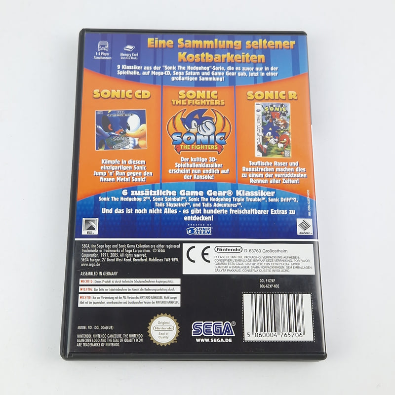 Nintendo Gamecube Spiel : Sonic Gems Collection - CD Anleitung OVP / GC Disk PAL