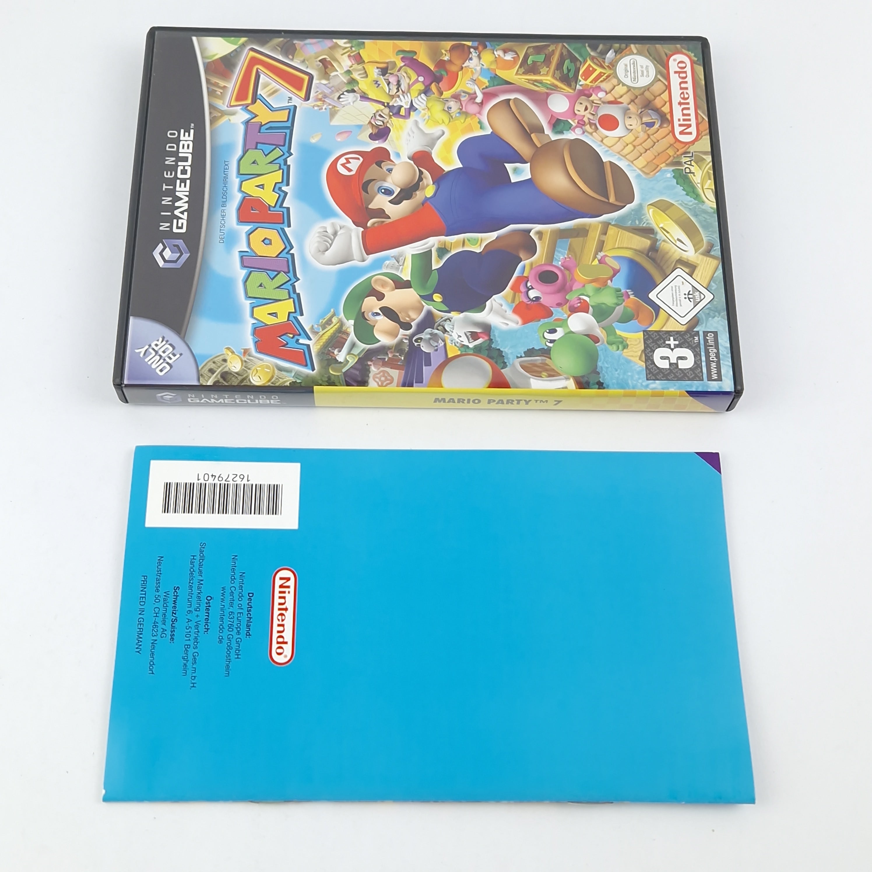 Nintendo Gamecube Spiel : Mario Party 7 - CD Anleitung OVP / GC Disk PAL