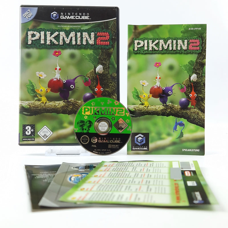 Nintendo Gamecube game: Pikmin 2 - CD instructions original packaging / very good