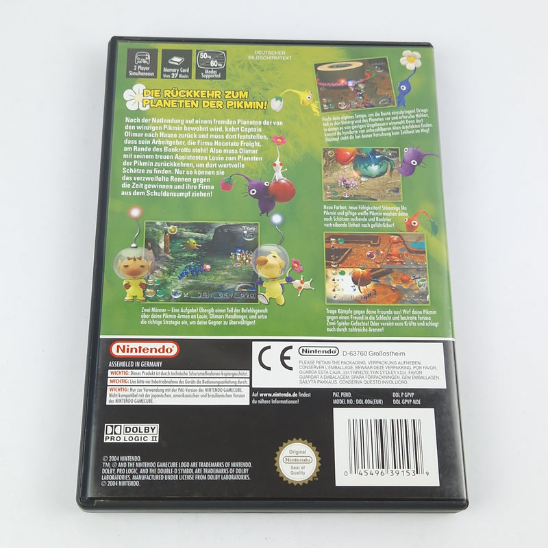 Nintendo Gamecube game: Pikmin 2 - CD instructions original packaging / very good