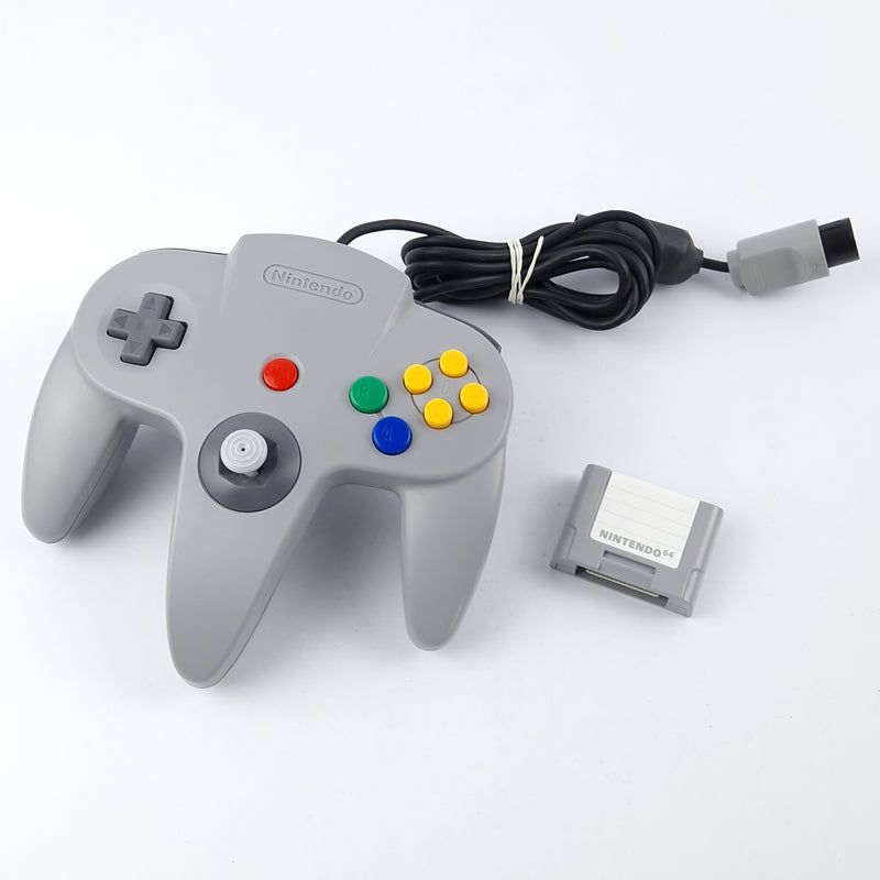 Nintendo 64 console with controller, memory card &amp; connection cable - N64 Console