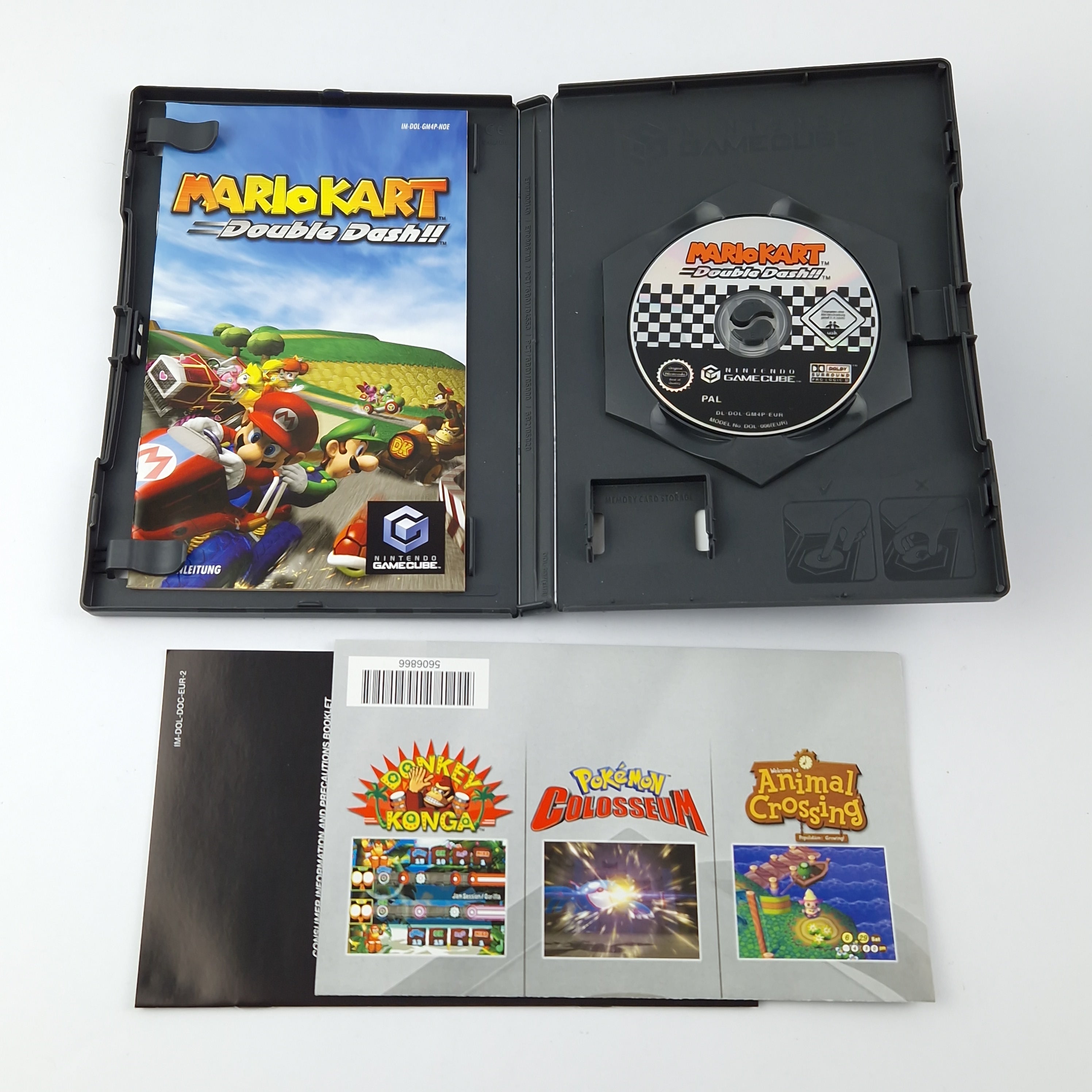 Nintendo Gamecube Mario Kart Double Dash Premium Pak - PAL Console OVP