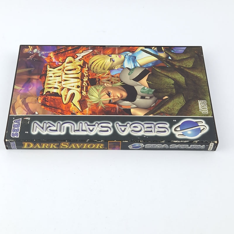 Sega Saturn Game: Dark Savior - CD Instructions OVP / PAL Disc