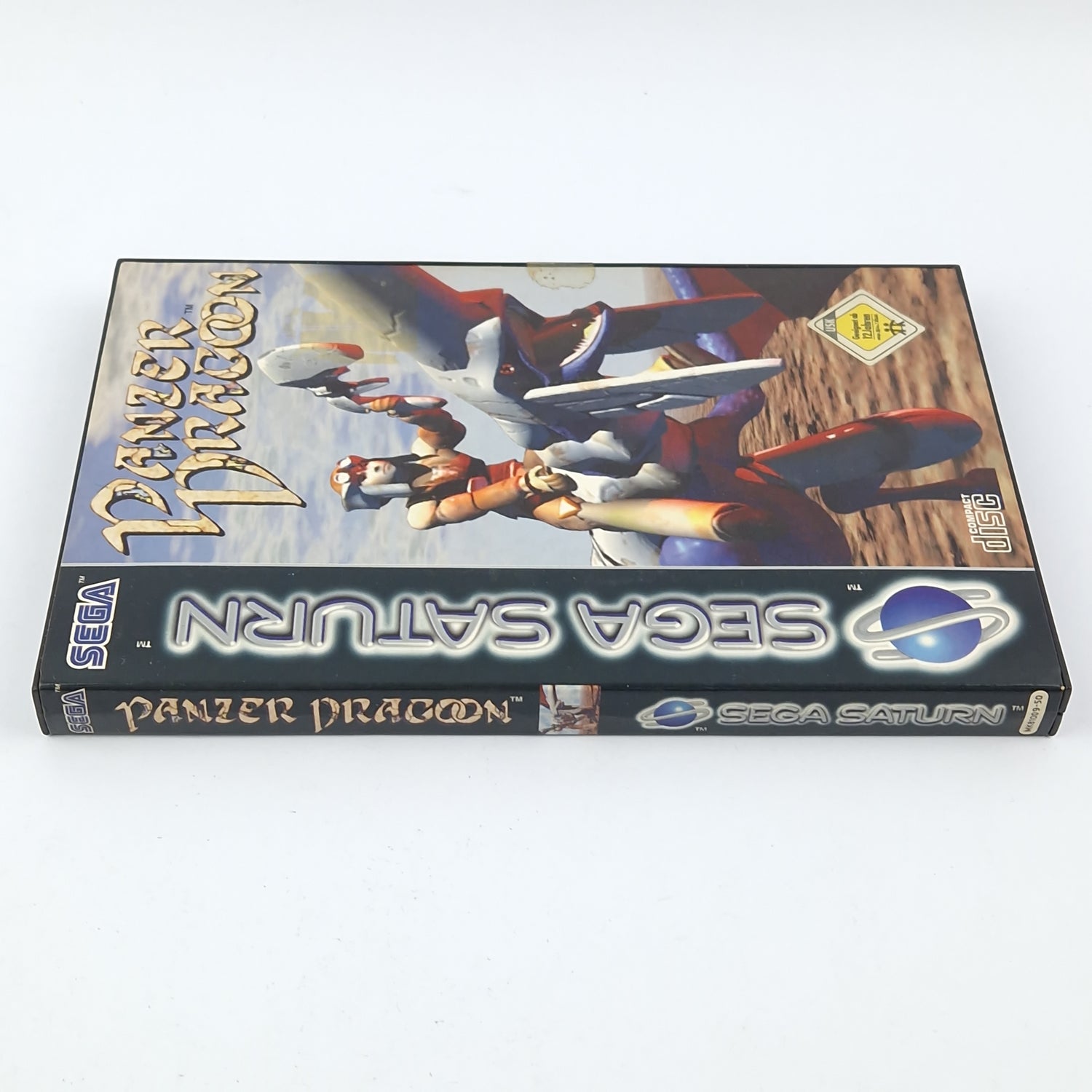 Sega Saturn Game: Panzer Dragoon - CD Instructions OVP / Disk PAL Game