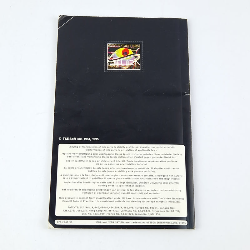 Sega Saturn Spiel : Virtual Hydlide - CD Anleitung OVP / PAL Disk