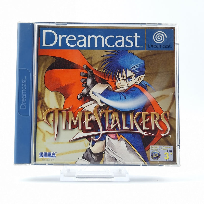 Sega Dreamcast Spiel : Time Stalkers - CD Anleitung OVP cib / DC PAL Game