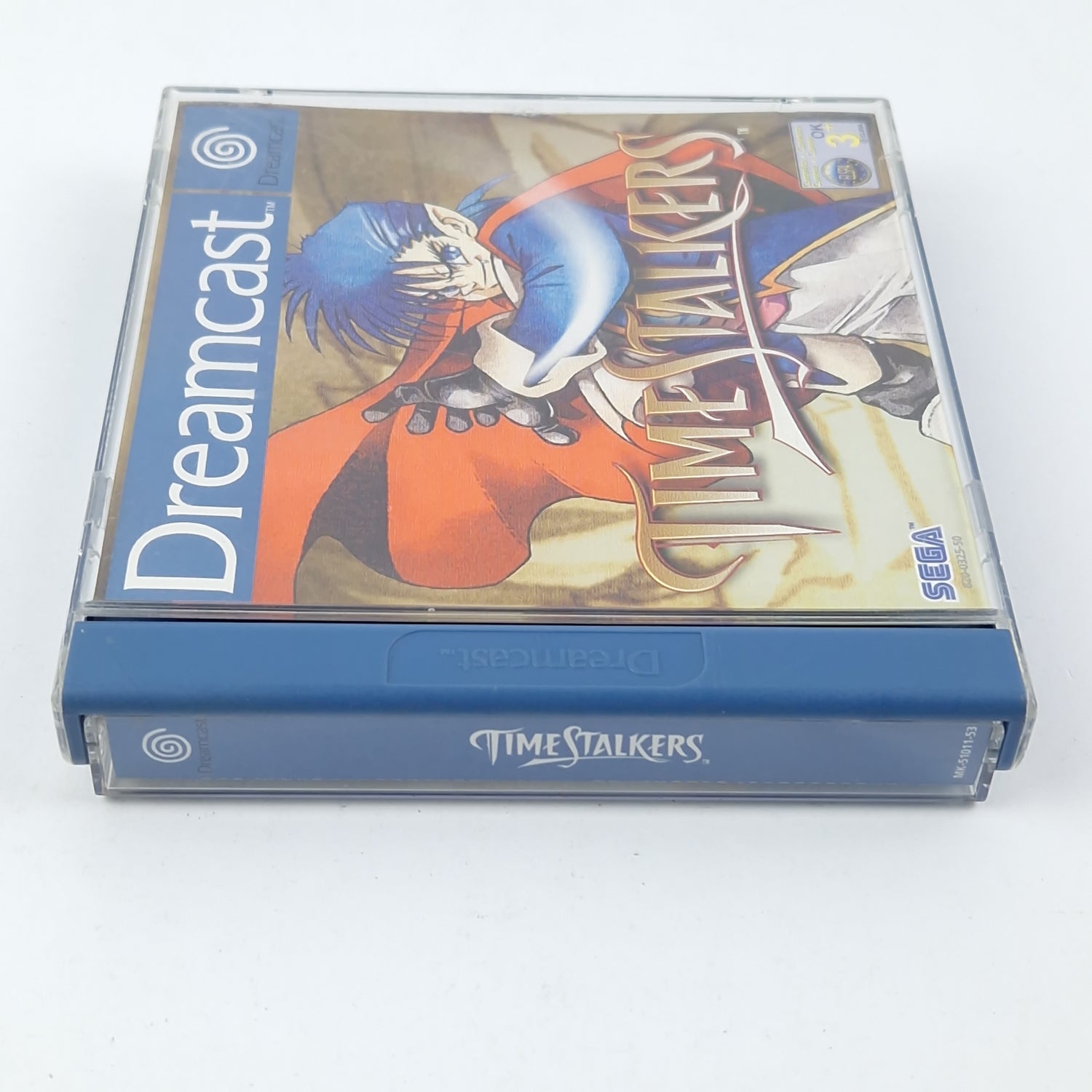 Sega Dreamcast Spiel : Time Stalkers - CD Anleitung OVP cib / DC PAL Game