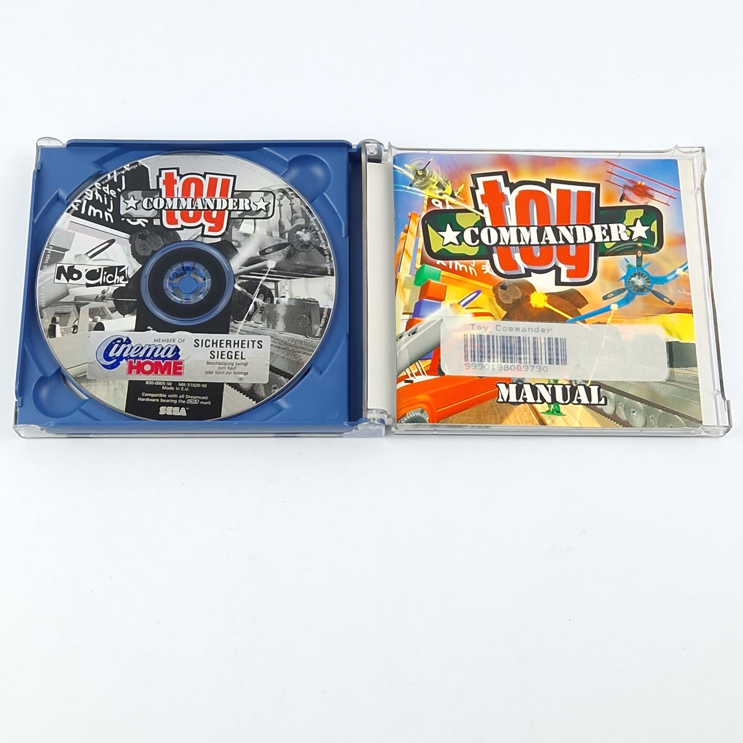 Sega Dreamcast Spiel : Toy Commander - CD Anleitung OVP cib / DC PAL Game
