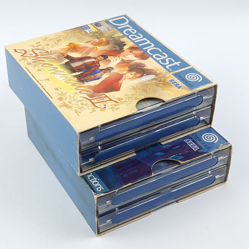 Sega Dreamcast Games Bundle: Shenmue I &amp; II - CD Instructions OVP / DC PAL