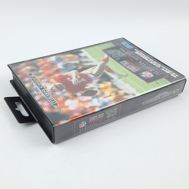 Sega Mega Drive Game: Sports Talk Football 93 - Module Instructions OVP cib