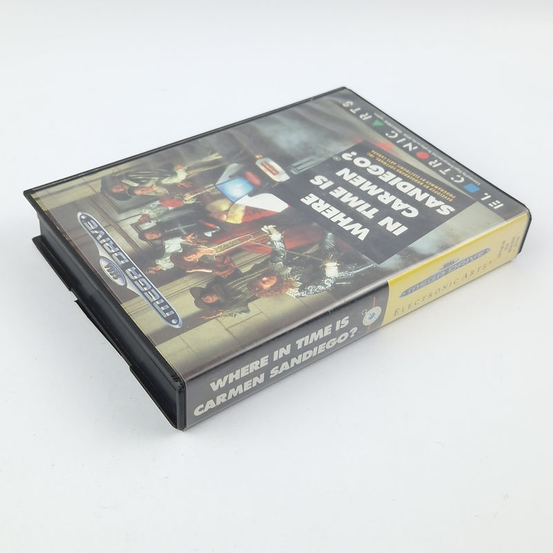 Sega Mega Drive game: Where in the World is Carmen Sandiego - OVP PAL module