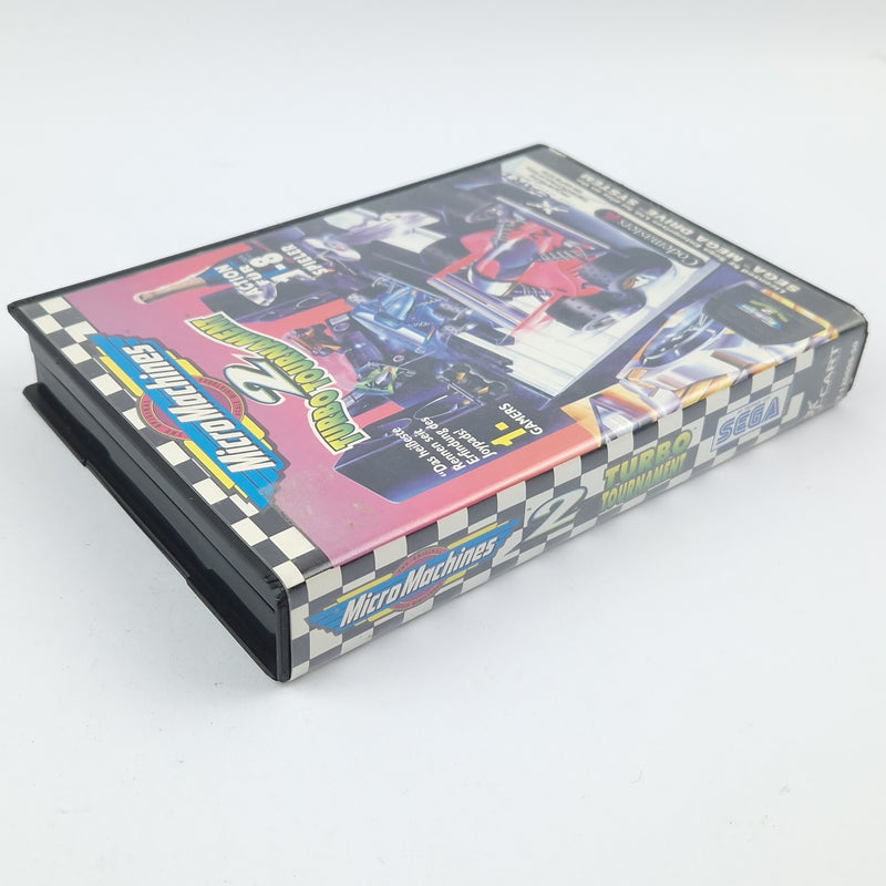 Sega Mega Drive game: Micro Machines 2 Turbo Tournament - OVP PAL module