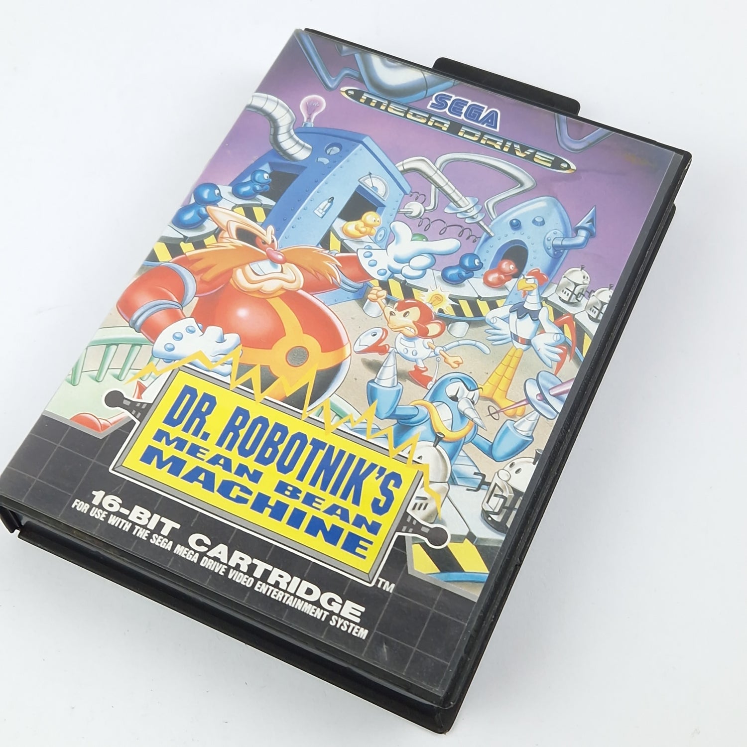 Sega Mega Drive Game: DR. Robotniks Mean Bean Machine - Module Instructions OVP