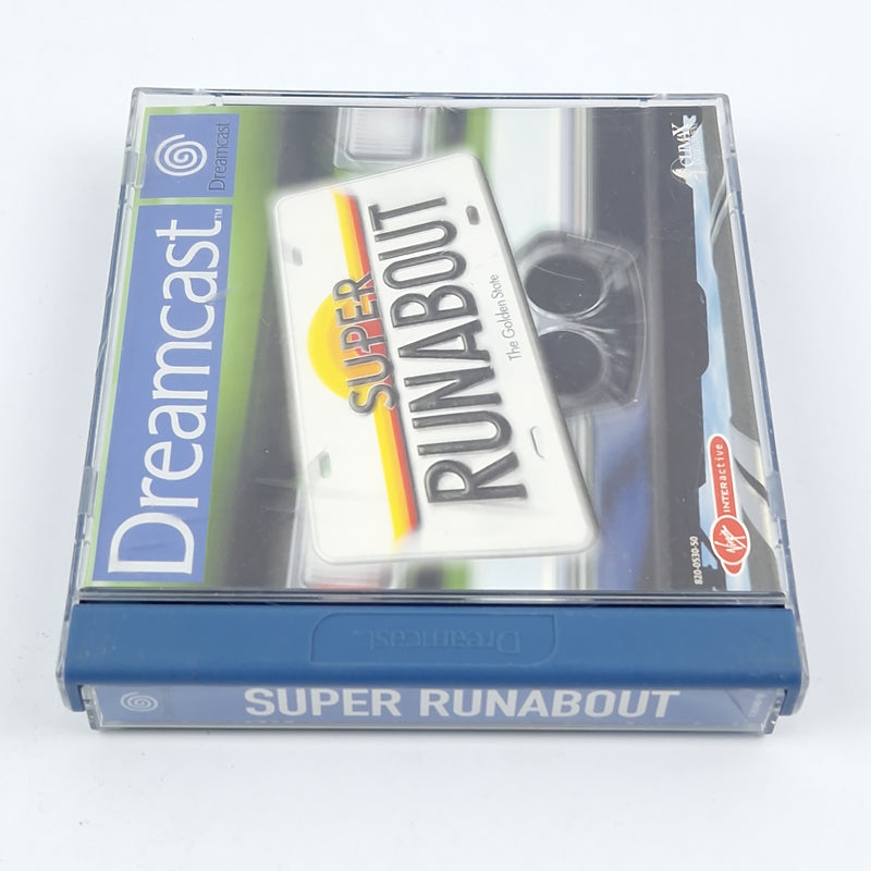 Sega Dreamcast Spiel : Super Runabout The Golden State - CD Anleitung OVP PAL
