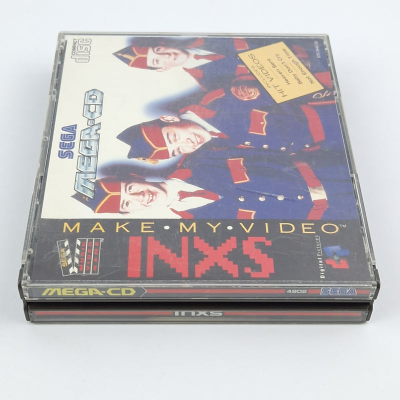 Sega Mega CD Spiel : Make My Video INXS - CD Anleitung OVP / MCD Disk PAL Game
