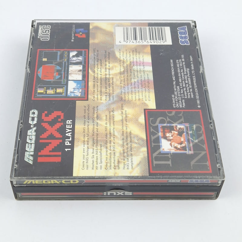 Sega Mega CD Spiel : Make My Video INXS - CD Anleitung OVP / MCD Disk PAL Game