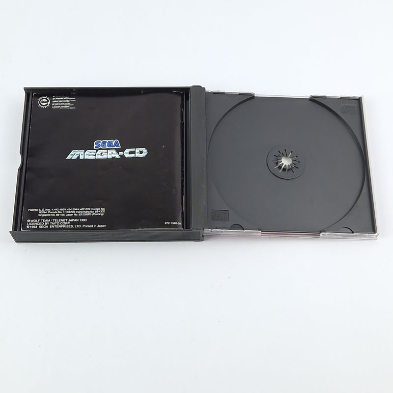Sega Mega CD Spiel : Time Gal - CD Anleitung OVP / MCD Disk PAL Game