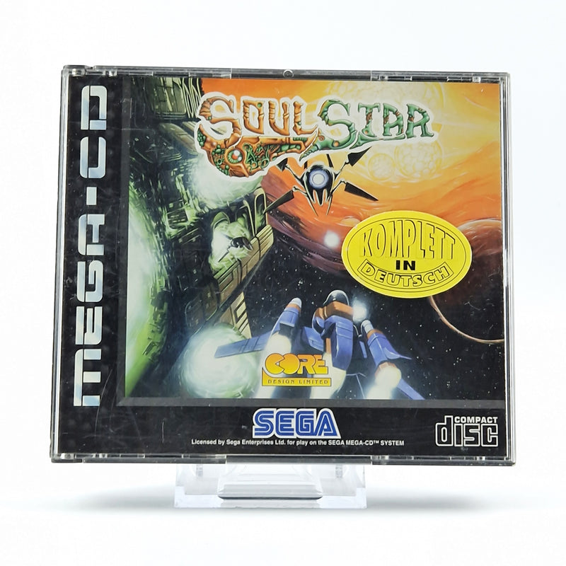 Sega Mega CD Spiel : Soul Star - CD Anleitung OVP / MCD Disk PAL Game