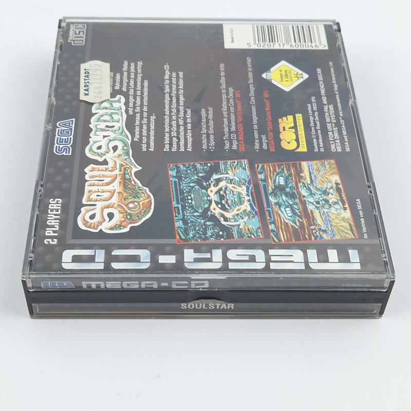 Sega Mega CD Spiel : Soul Star - CD Anleitung OVP / MCD Disk PAL Game
