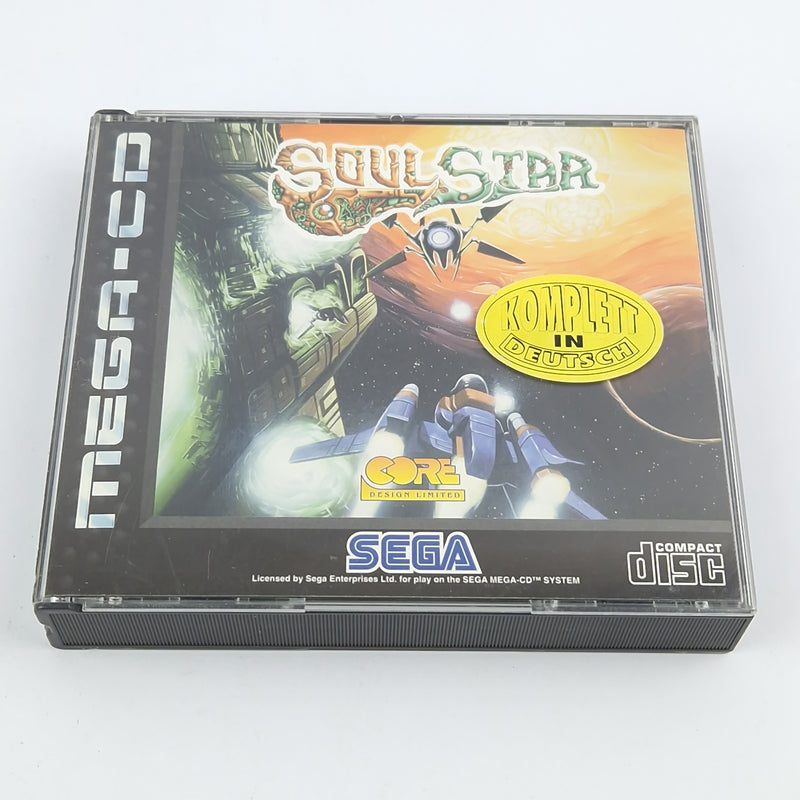 Sega Mega CD Spiel : Soul Star - CD Anleitung OVP / MCD Disk PAL Game