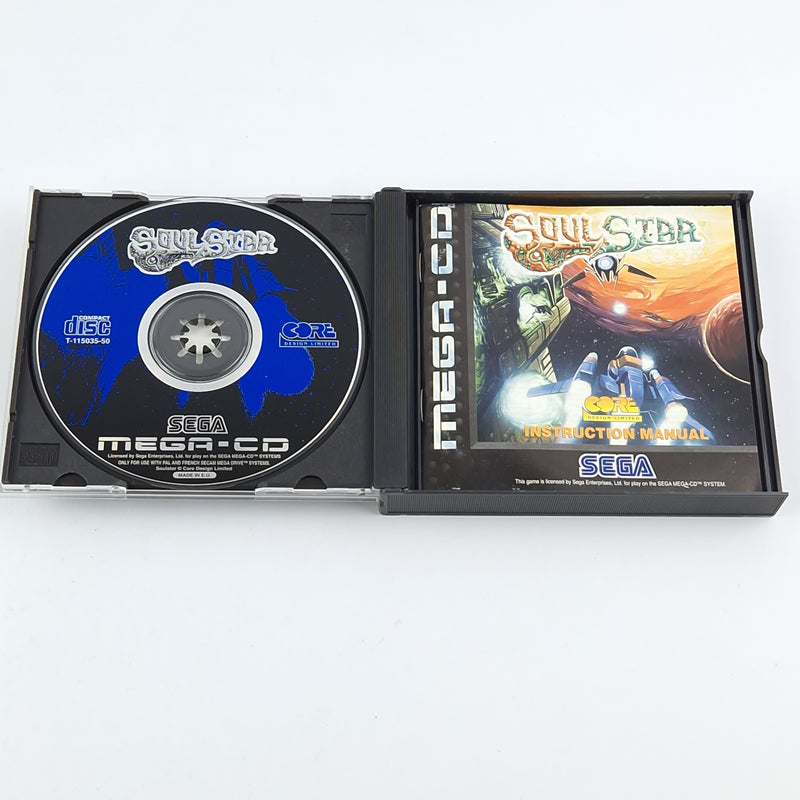 Sega Mega CD Spiel : Soul Star - CD Anleitung OVP / MCD Disk PAL Game