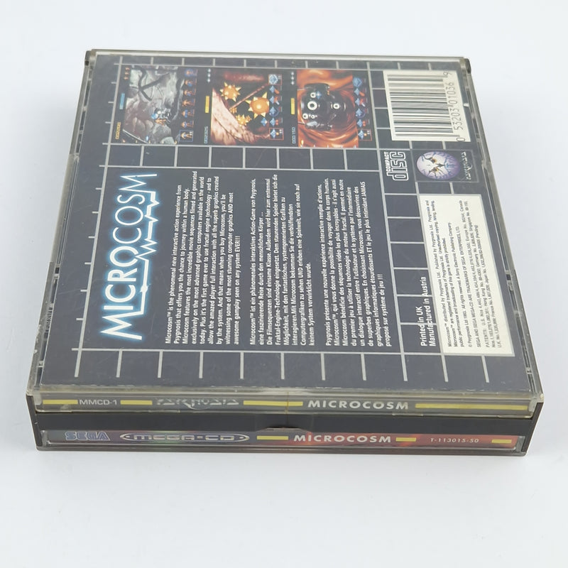 Sega Mega CD Spiel : Microcosm - CD Anleitung OVP / MCD Disk PAL Game