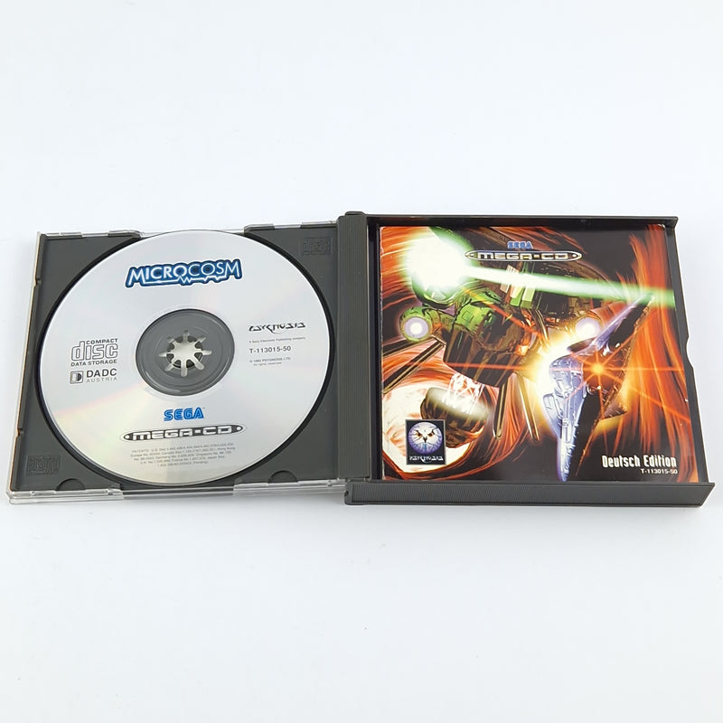 Sega Mega CD Spiel : Microcosm - CD Anleitung OVP / MCD Disk PAL Game