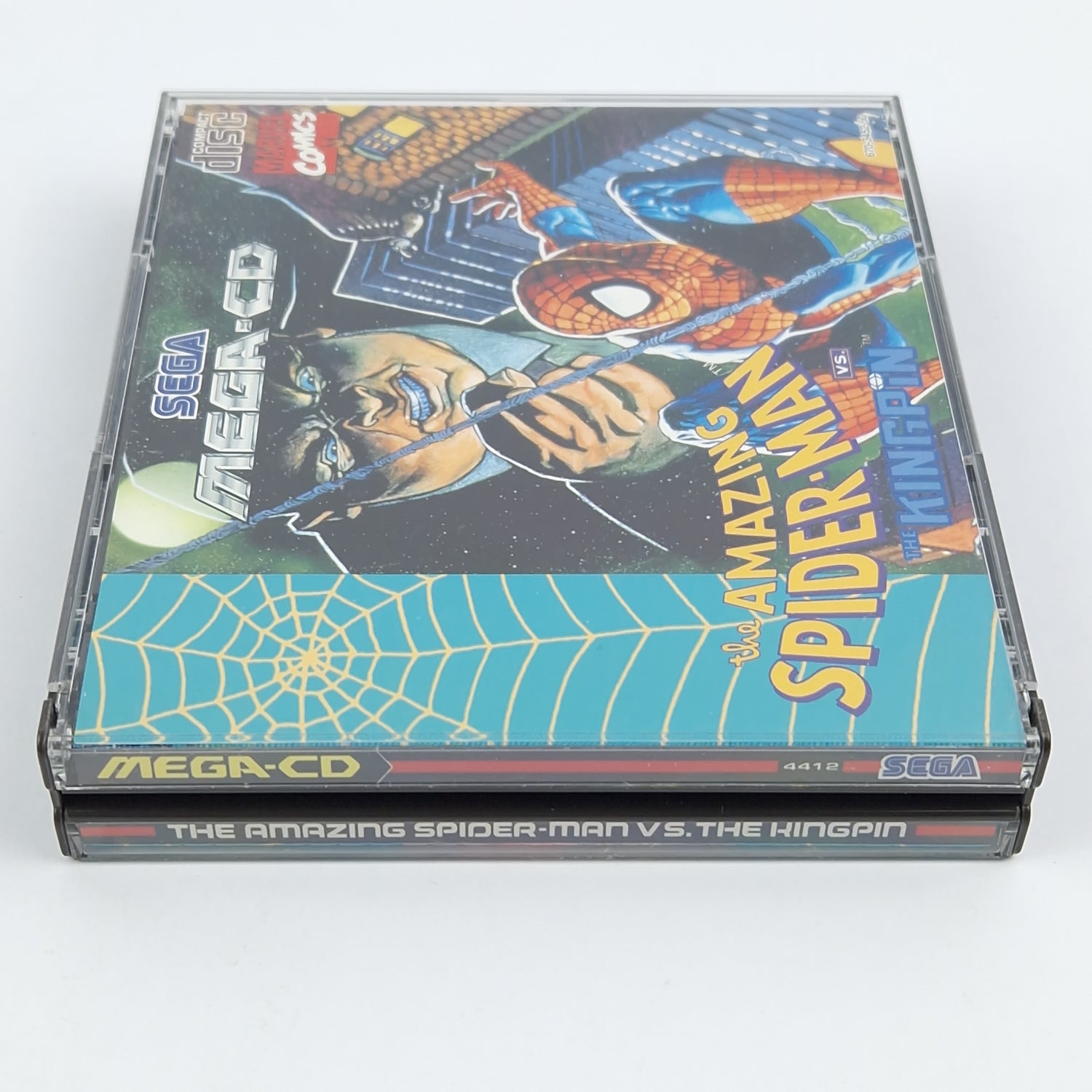 Sega Mega CD Spiel : The Amazing Spider-Man vs. The Kingpin - CD Anleitung OVP