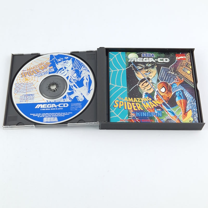 Sega Mega CD Game: The Amazing Spider-Man vs. The Kingpin - CD Instructions OVP