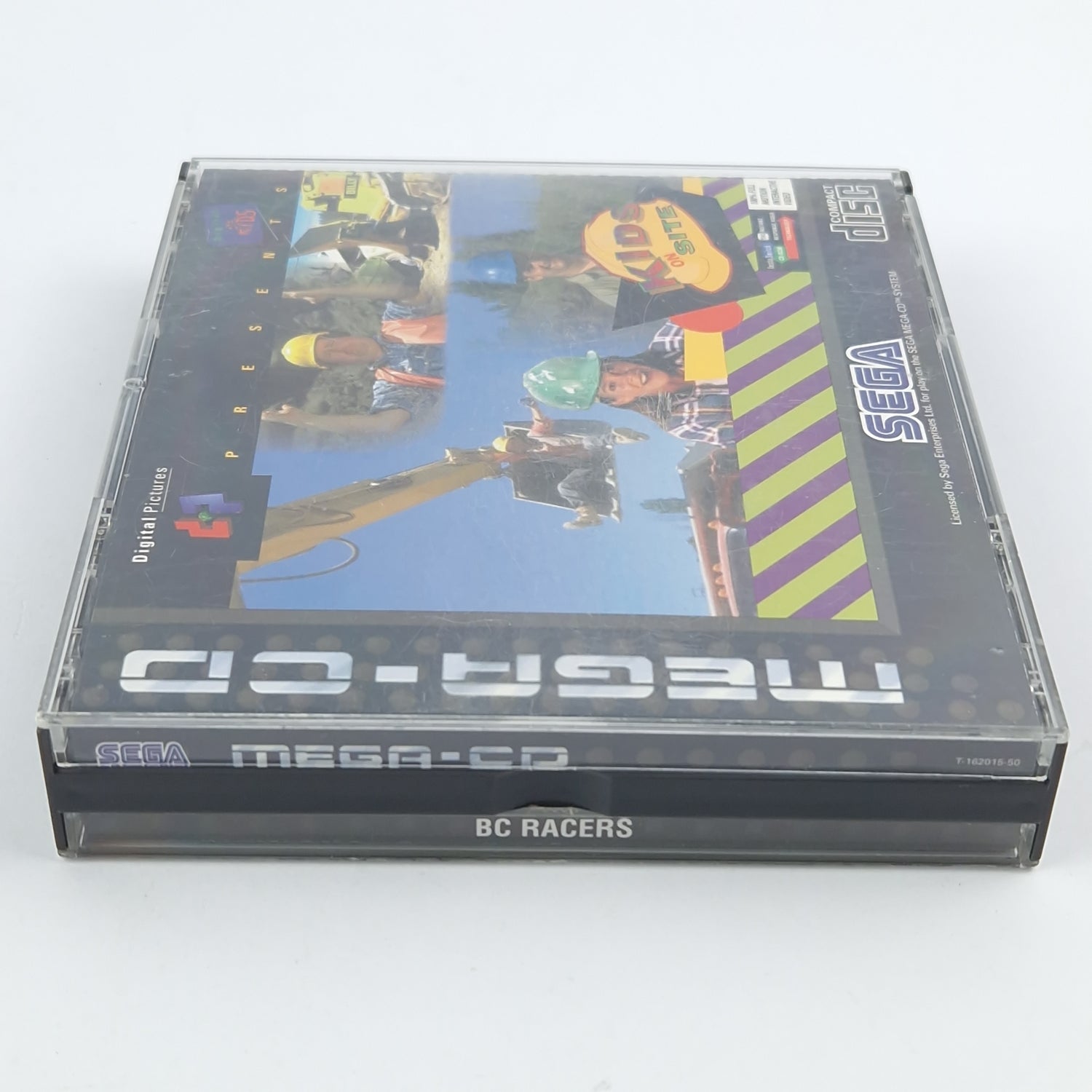 Sega Mega CD Games Bundle: BC Racers & Kids of Site - CD Instructions OVP