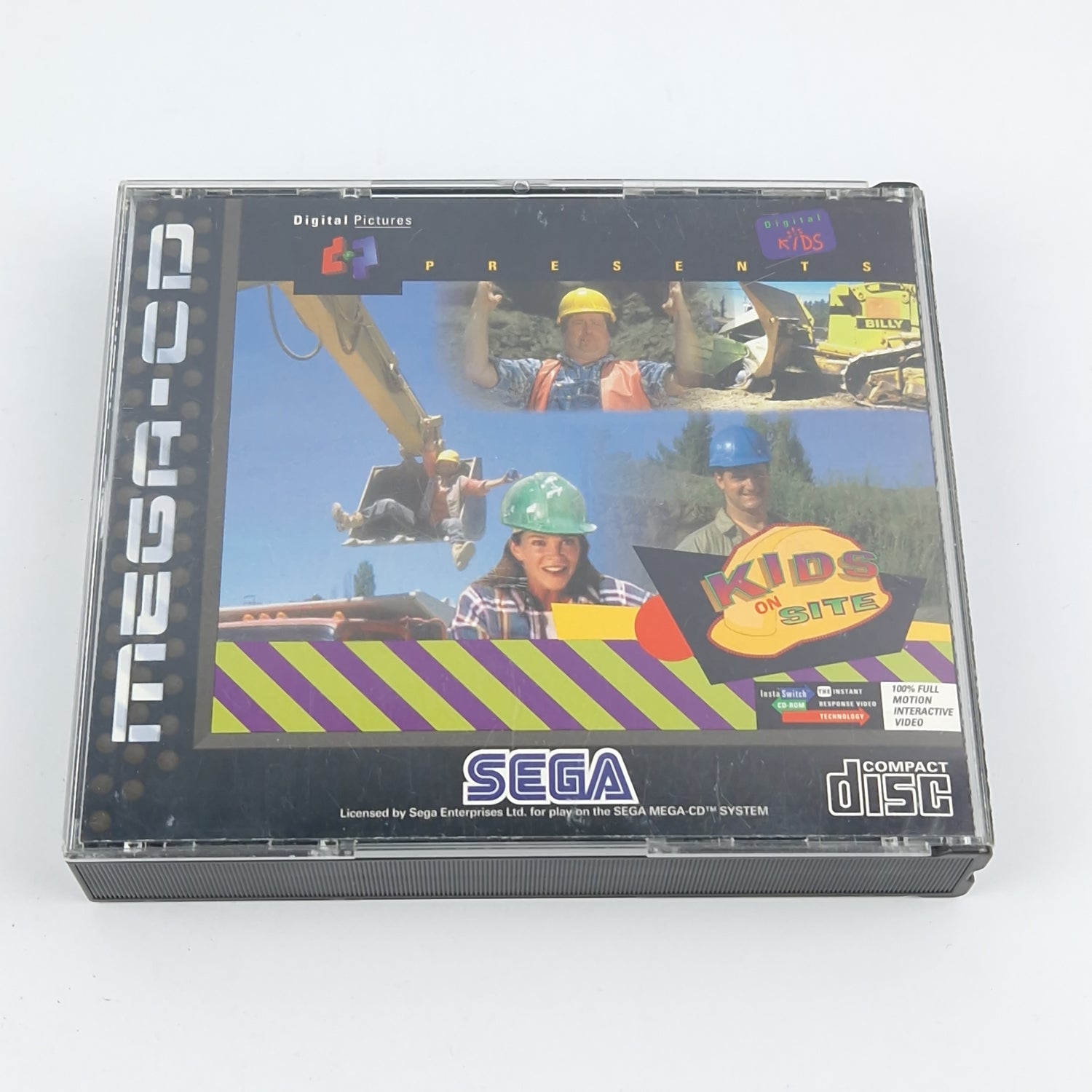 Sega Mega CD Games Bundle: BC Racers & Kids of Site - CD Instructions OVP