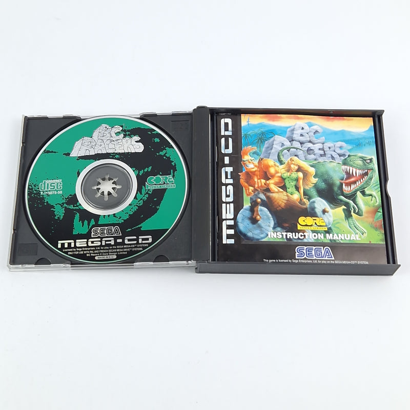 Sega Mega CD Games Bundle: BC Racers &amp; Kids of Site - CD Instructions OVP