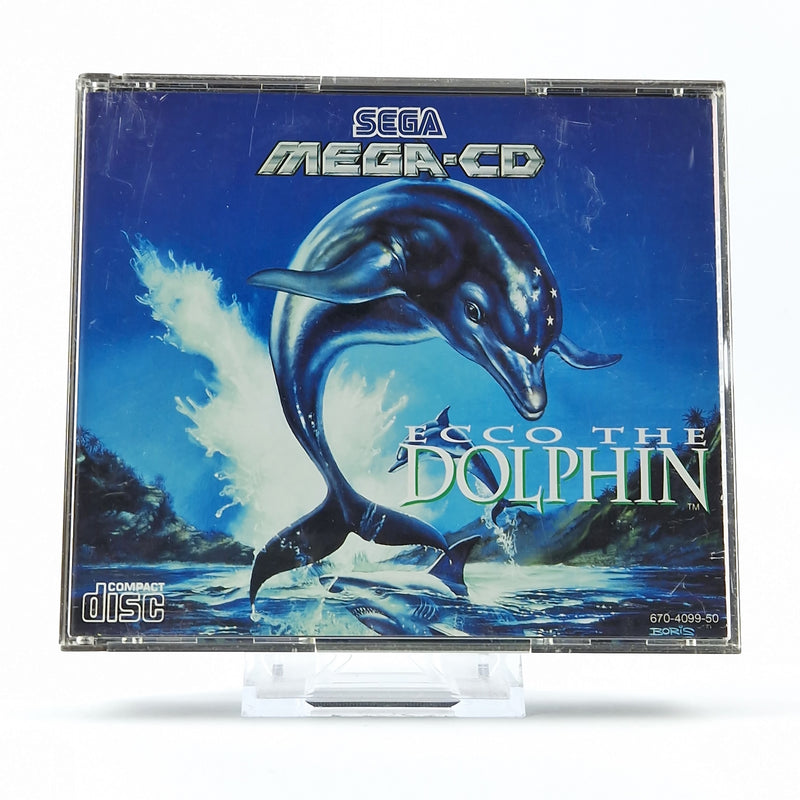 Sega Mega CD Spiel : Ecco The Dolphin - CD Anleitung OVP / MCD PAL DISK Game