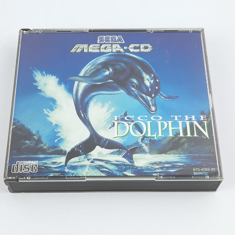 Sega Mega CD Game: Ecco The Dolphin - CD Instructions OVP / MCD PAL DISK Game