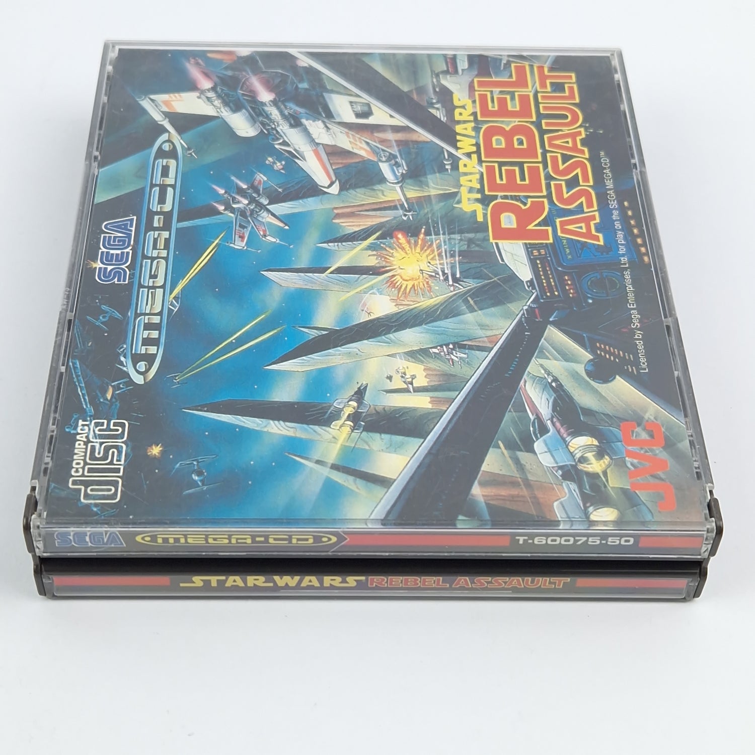 Sega Mega CD Spiel : Star Wars Rebel Assault - CD Anleitung OVP / MCD PAL Disk