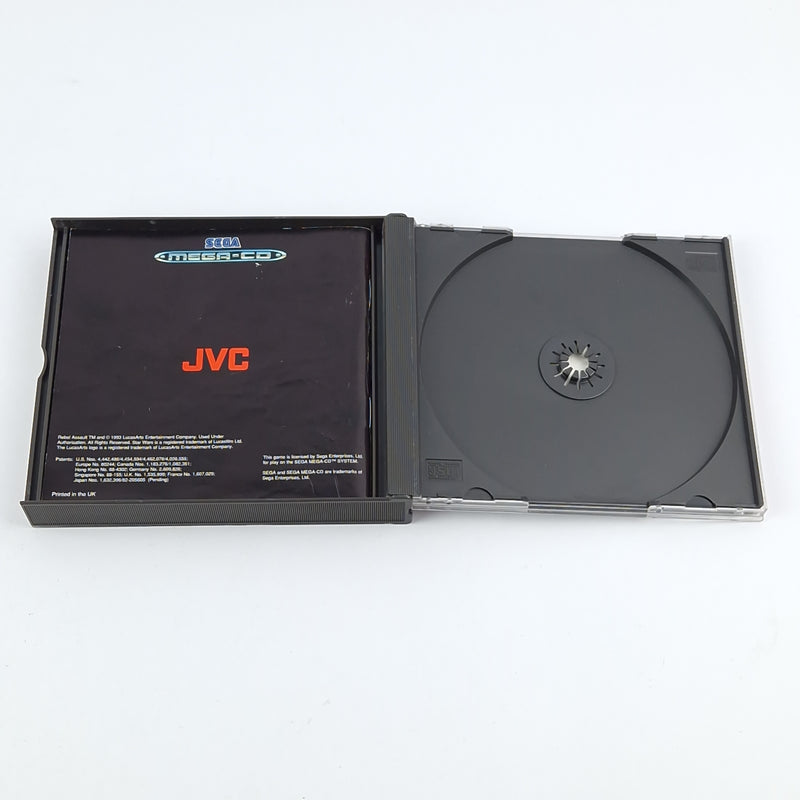 Sega Mega CD Spiel : Star Wars Rebel Assault - CD Anleitung OVP / MCD PAL Disk