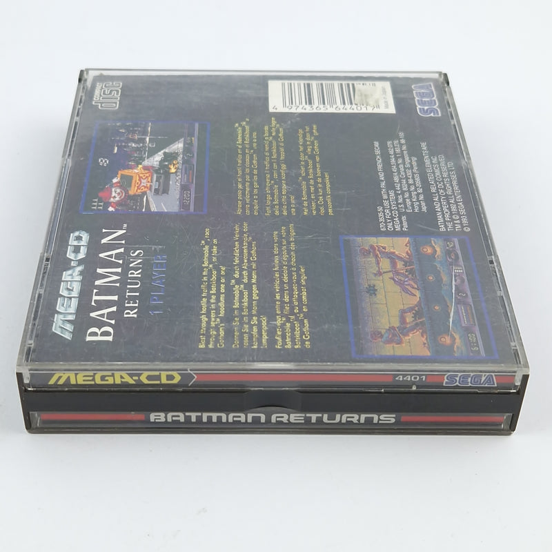 Sega Mega CD Spiel : Batman Returns - CD Anleitung OVP / MCD PAL Disk