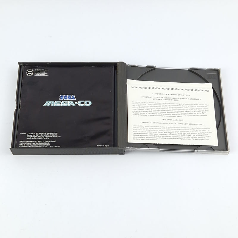 Sega Mega CD Game: Batman Returns - CD Instructions OVP / MCD PAL Disk