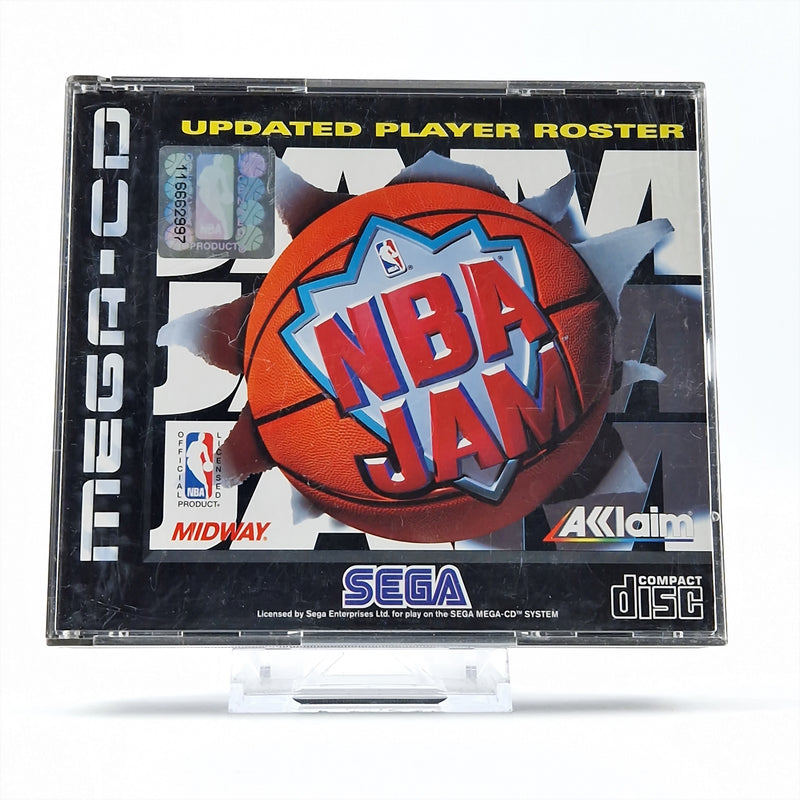 Sega Mega CD Game: NBA Jam - CD Instructions OVP / MCD PAL Disk Basketball