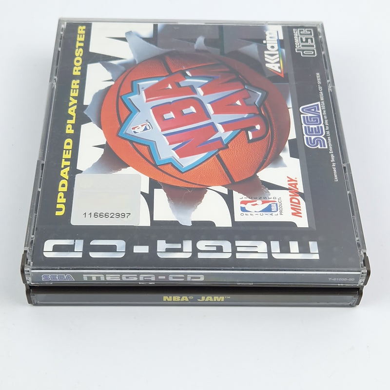 Sega Mega CD Spiel : NBA Jam - CD Anleitung OVP / MCD PAL Disk Basketball