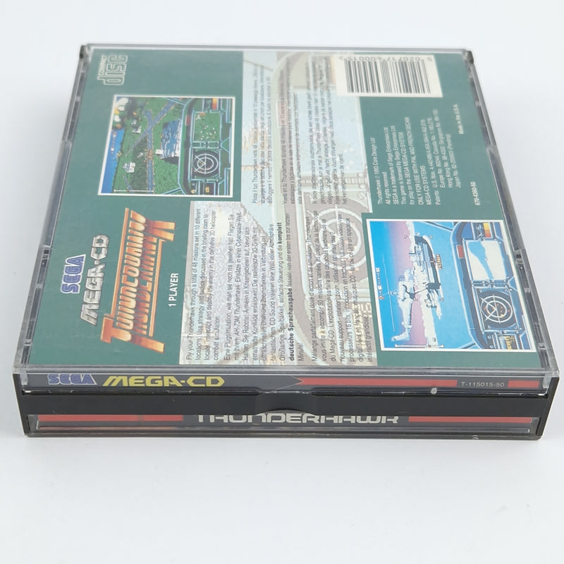 Sega Mega CD Game: Thunderhawk - CD Instructions OVP / MCD PAL Disk