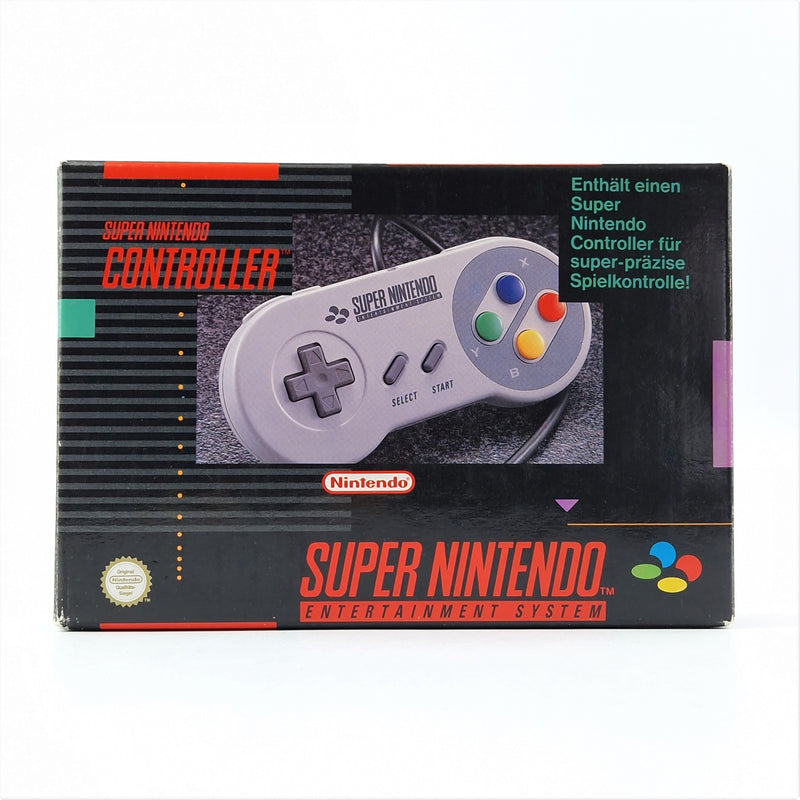 Super Nintendo Controller : SNES Gamepad Joypad in OVP - PAL
