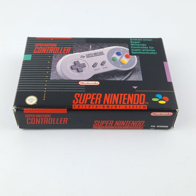 Super Nintendo Controller : SNES Gamepad Joypad in OVP - PAL