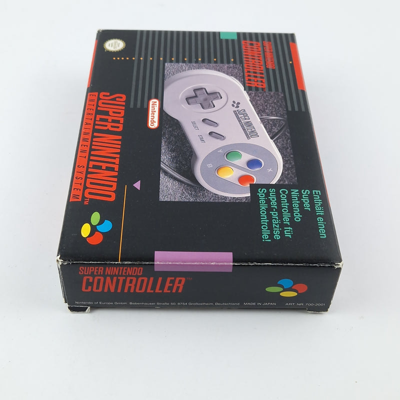 Super Nintendo Controller : SNES Gamepad Joypad in OVP - PAL