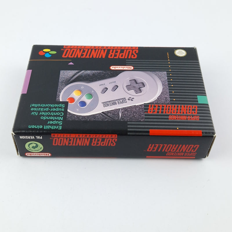 Super Nintendo Controller : SNES Gamepad Joypad in OVP - PAL
