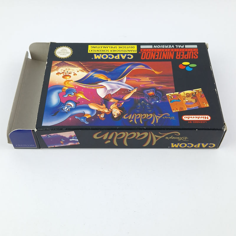 Super Nintendo Game: Disney's Aladdin - Module Instructions OVP / SNES Pal Game